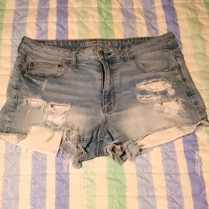 American Eagle Hi Rise Festival Shorts
